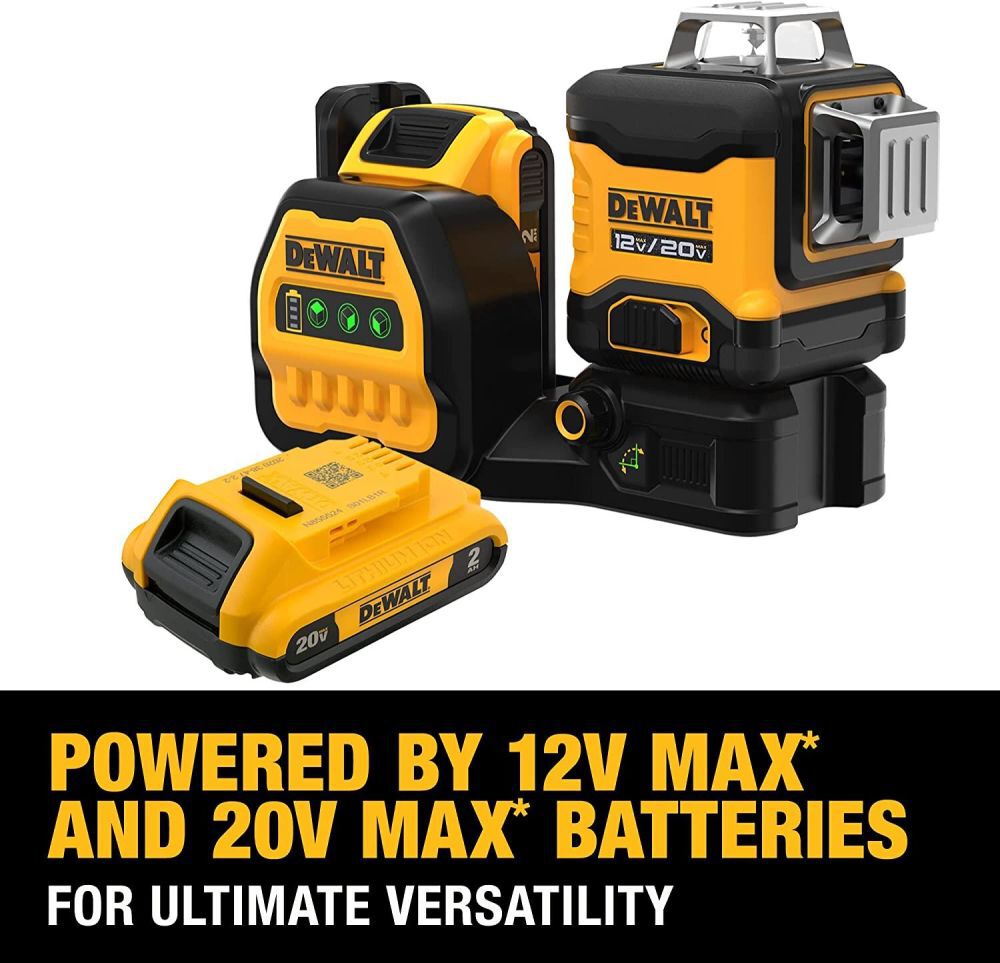 20V MAX XR 3 X 360 Green Line Laser (Bare Tool) DCLE34030GB