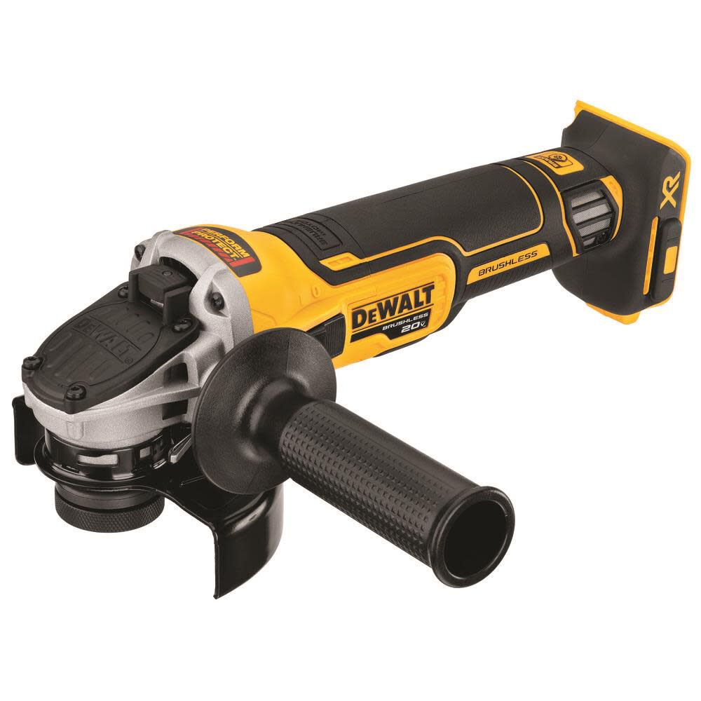 20V MAX XR 4.5in Angle Grinder with Kickback Brake (Bare Tool) DCG405B