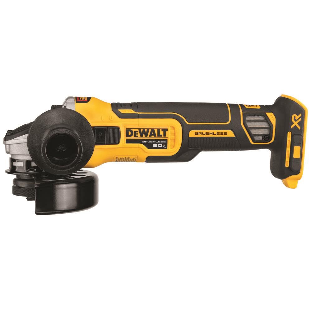 20V MAX XR 4.5in Angle Grinder with Kickback Brake (Bare Tool) DCG405B