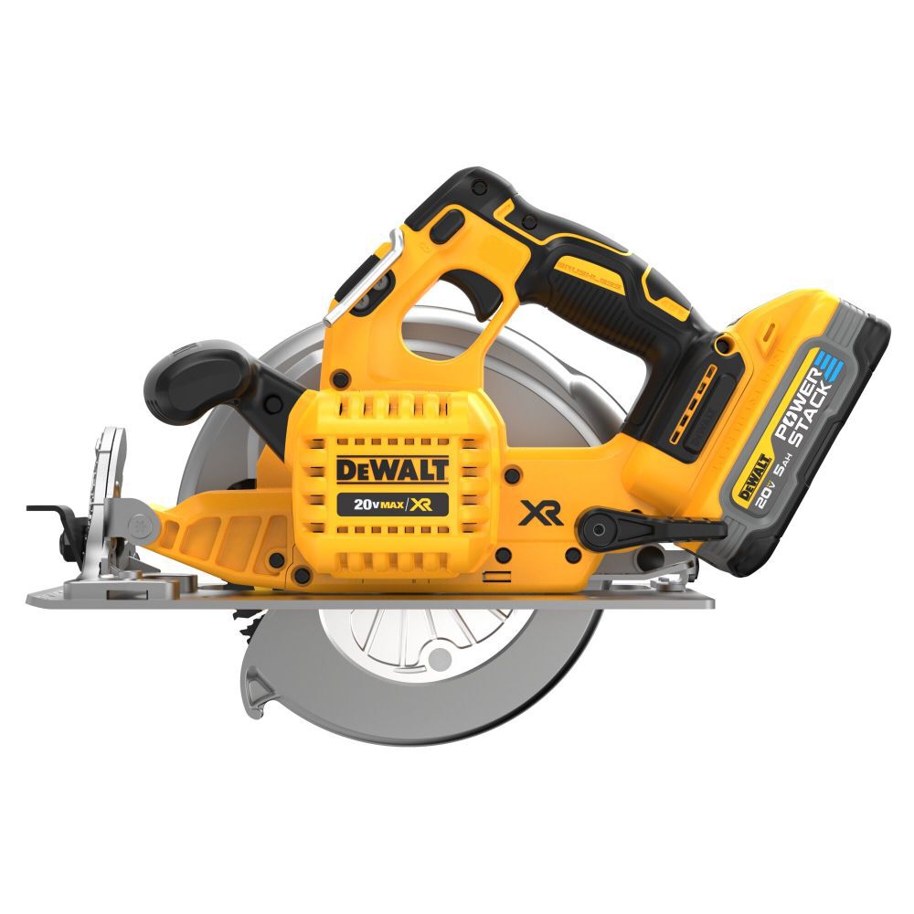 XR 20-volt Max 7-1/4-in Brushless Cordless Circular Saw Kit (1-Battery & Charger Included) DCS570H1