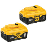 20V MAX XR 8Ah Battery-2 Pack DCB208-2