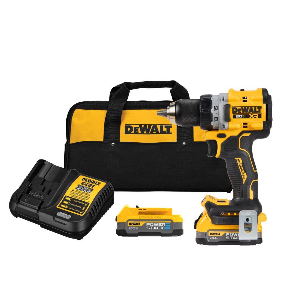 20-volt Max 1/2-in Keyless Brushless Cordless Drill (2-Batteries Included, Charger Included and Soft Bag included) DCD800E2