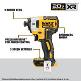 20V MAX XR Brushless Cordless 4-Tool Combo Kit With 5.0Ah Batteries DCK449P2