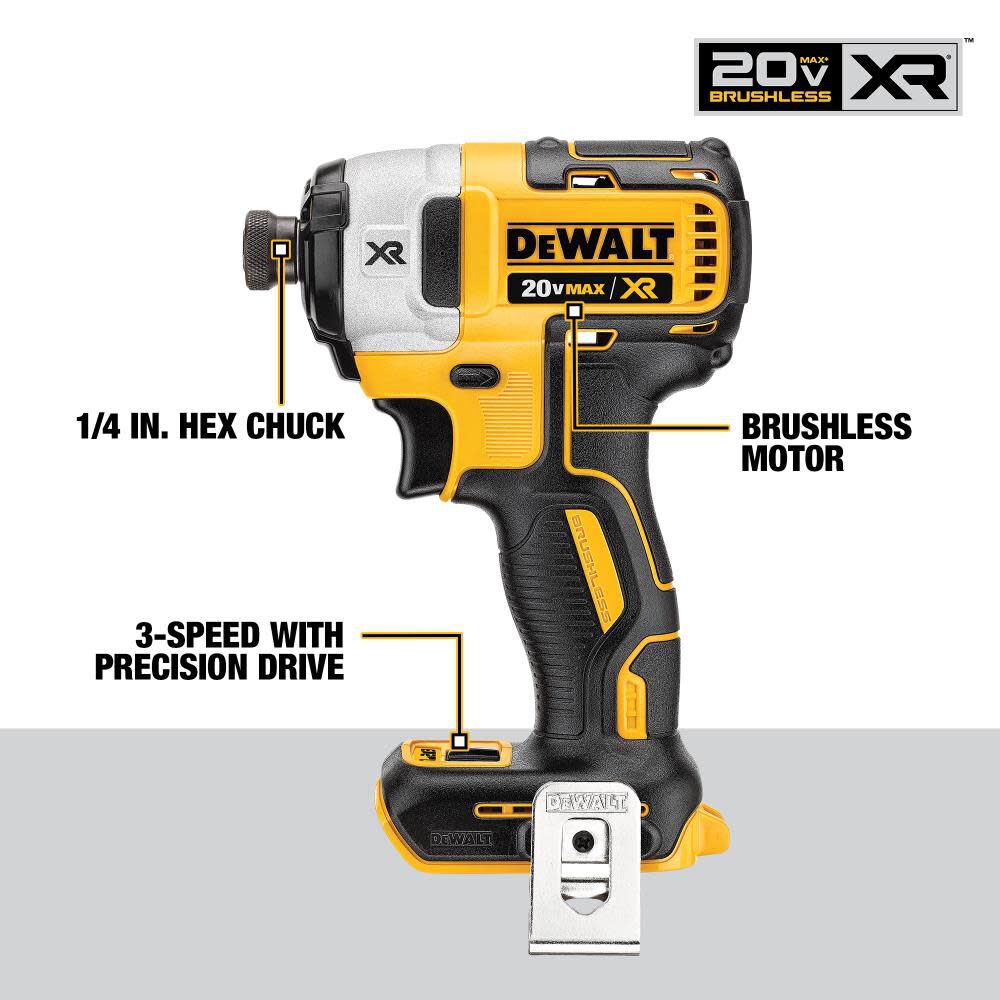 20V MAX XR Compact 4-Tool Combo Kit DCK483D2