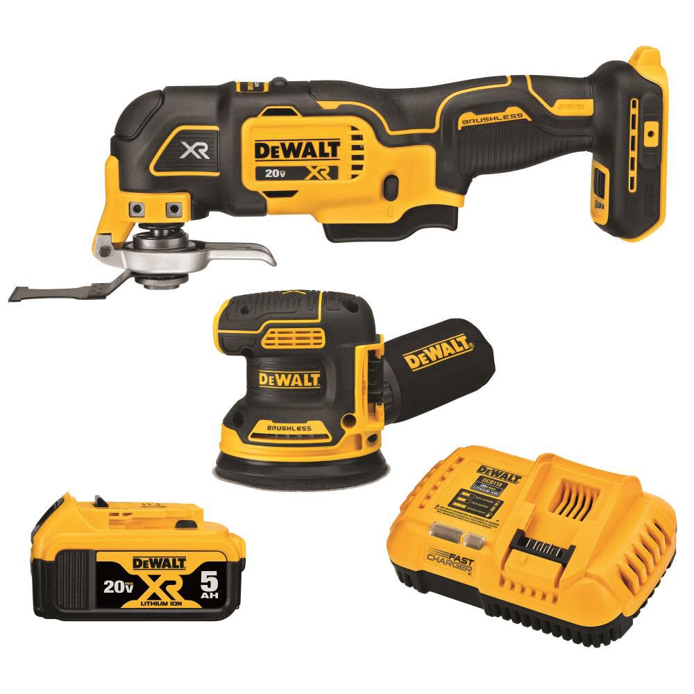 XR 2-Tool 20-Volt Max Brushless Power Tool Combo Kit (1-Battery and charger Included) DCK202P1