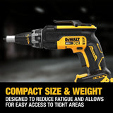 XR 20-volt Max Lithium Ion (li-ion) Brushless Screw Gun DCF630B