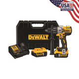 XR 1/2-in 20-volt Max Variable Speed Brushless Cordless Hammer Drill (2-Batteries Included) DCD996P2