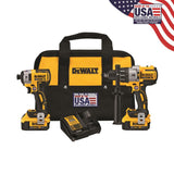 XR 2-Tool 20-Volt Max Brushless Power Tool Combo Kit with Soft Case (2-Batteries and charger Included) DCK299M2