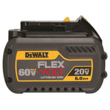 20V/60V MAX FLEXVOLT 6.0 Ah Battery DCB606