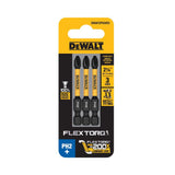 Flextorq 1/4-in x 2-in Phillips Impact Driver Bit (3-Piece) DWAF2PH2IR3