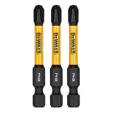 Flextorq 1/4-in x 2-in Phillips Impact Driver Bit (3-Piece) DWAF2PH3IR3