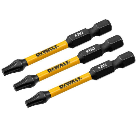 1/4-in x 2-in Torx Impact Driver Bit (3-Piece) DWAF2TX20IR3