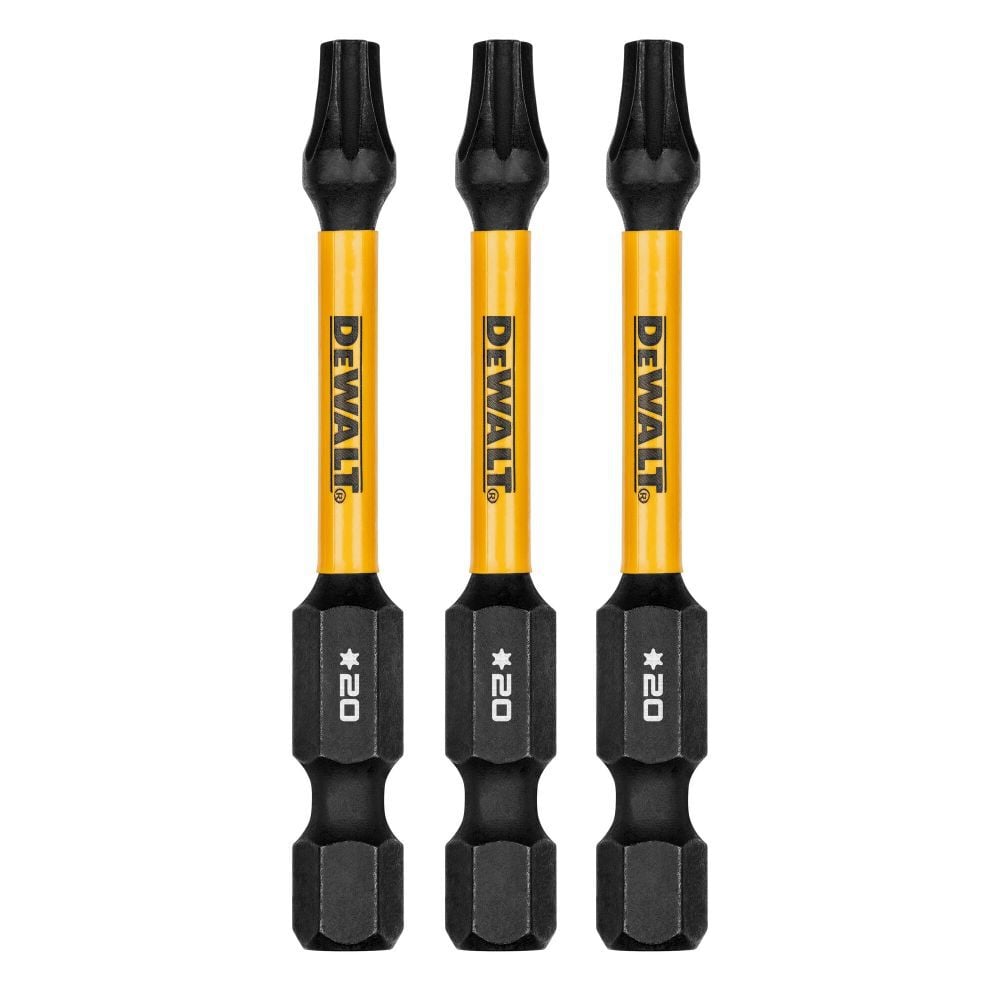 1/4-in x 2-in Torx Impact Driver Bit (3-Piece) DWAF2TX20IR3