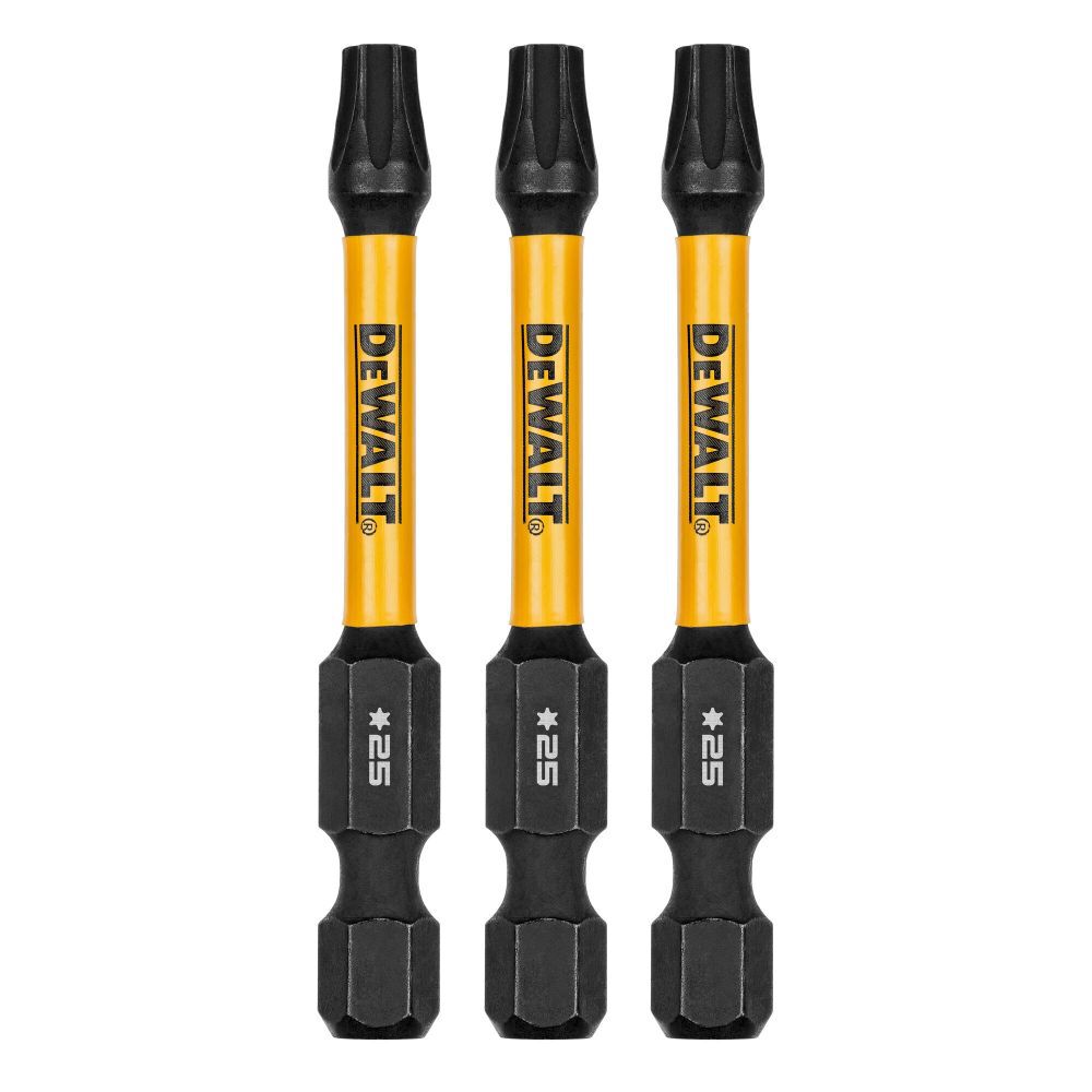 Flextorq 1/4-in x 2-in Torx Impact Driver Bit (3-Piece) DWAF2TX25IR3