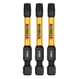 Flextorq 1/4-in x 2-in Torx Impact Driver Bit (3-Piece) DWAF2TX30IR3