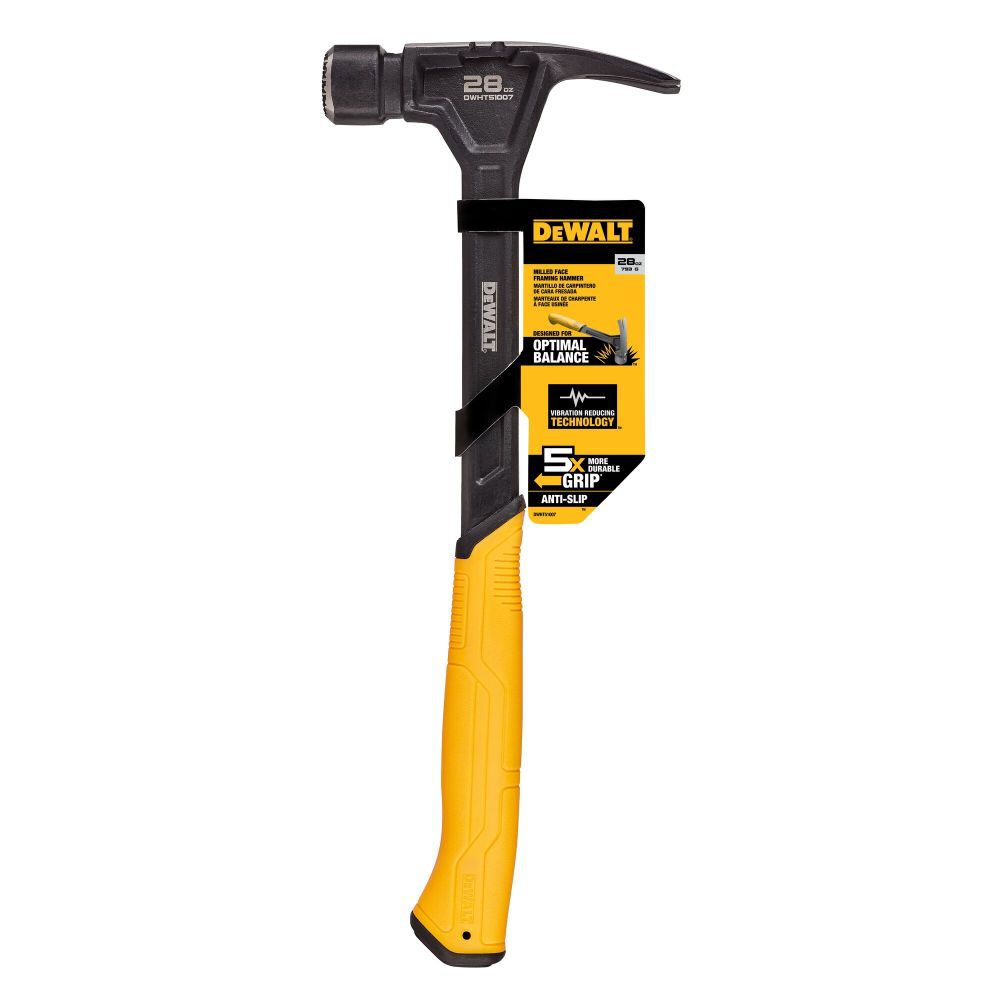 28oz Milled Framing Hammer DWHT51007