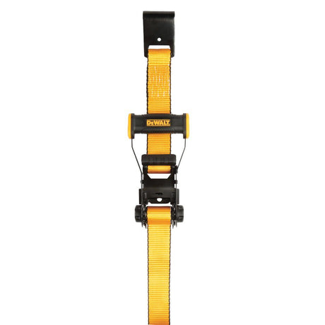 2in x 27' Ratchet Tie-Down Strap with Flat Hooks Heavy Duty 10000 LB Break Strength 1pk DXBC10000F