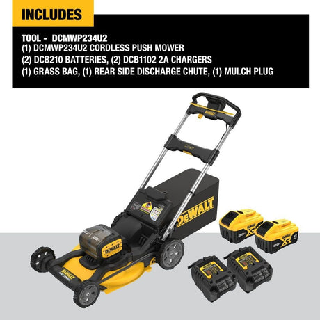 2X20V MAX XR Cordless Push Mower Kit DCMWP234U2