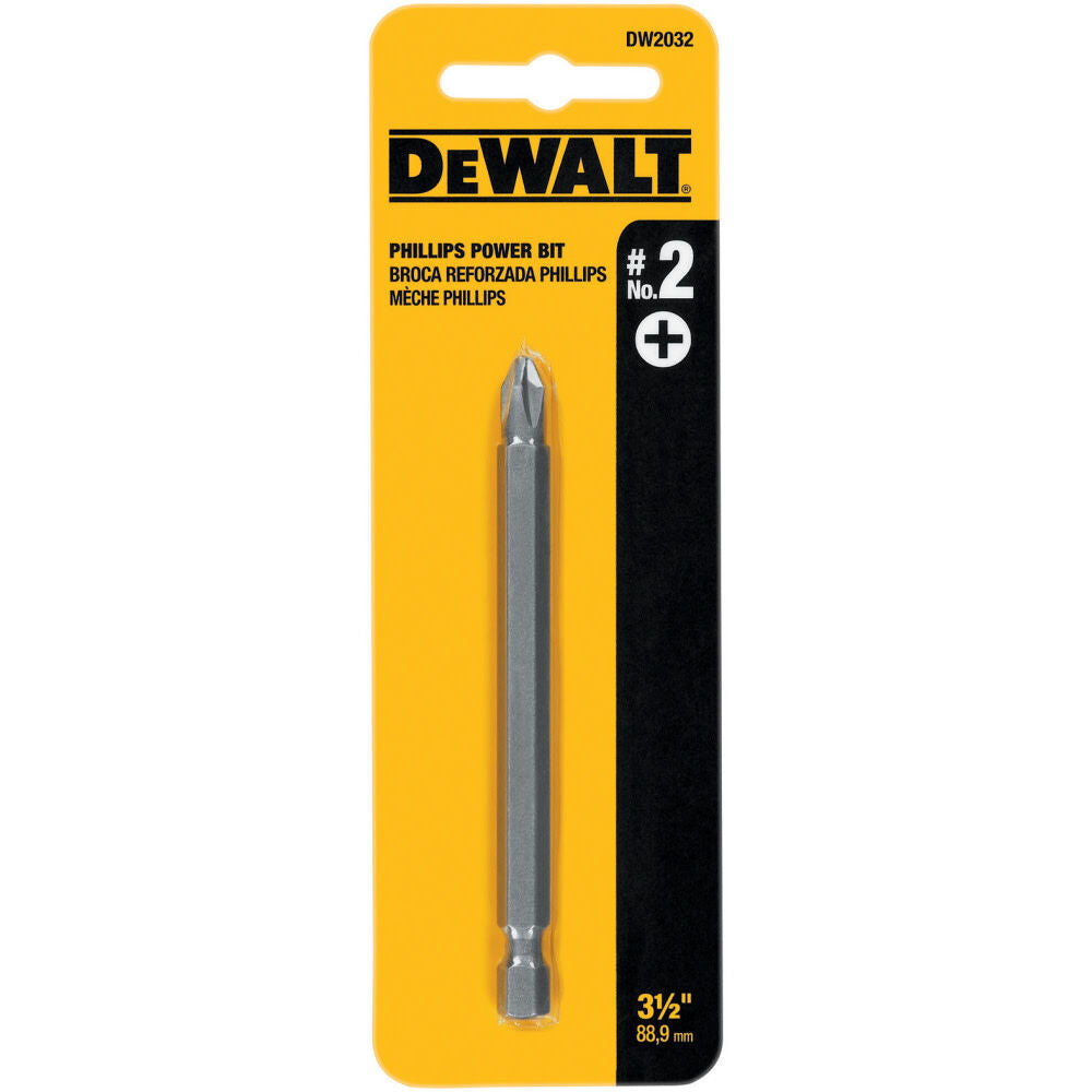 3-1/2 In. #2 Phil Power Screwdriver Bit DW2032