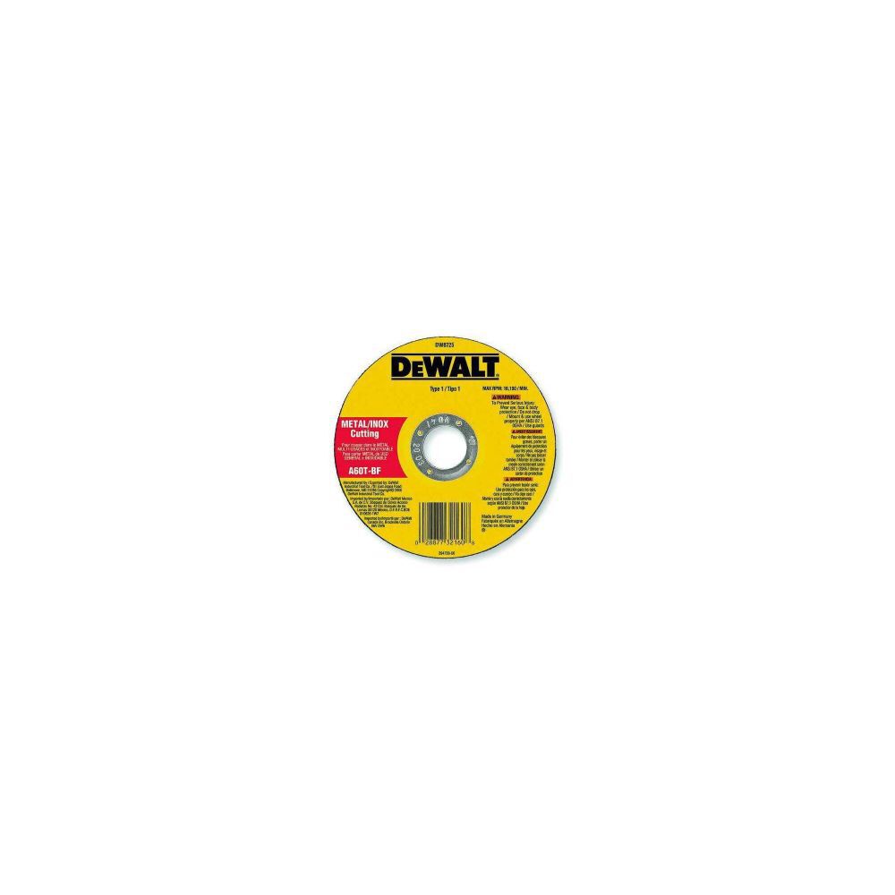 3 In. x 1/8 In. x 3/8 In. A24R Grinding Wheel DW8709