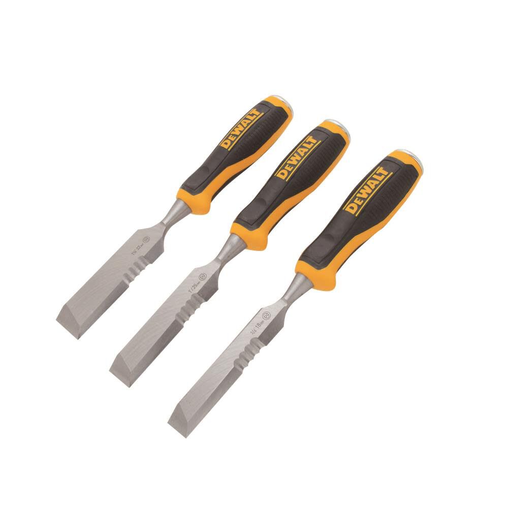 3 pc Side Strike Wood Chisel Set DWHT16148