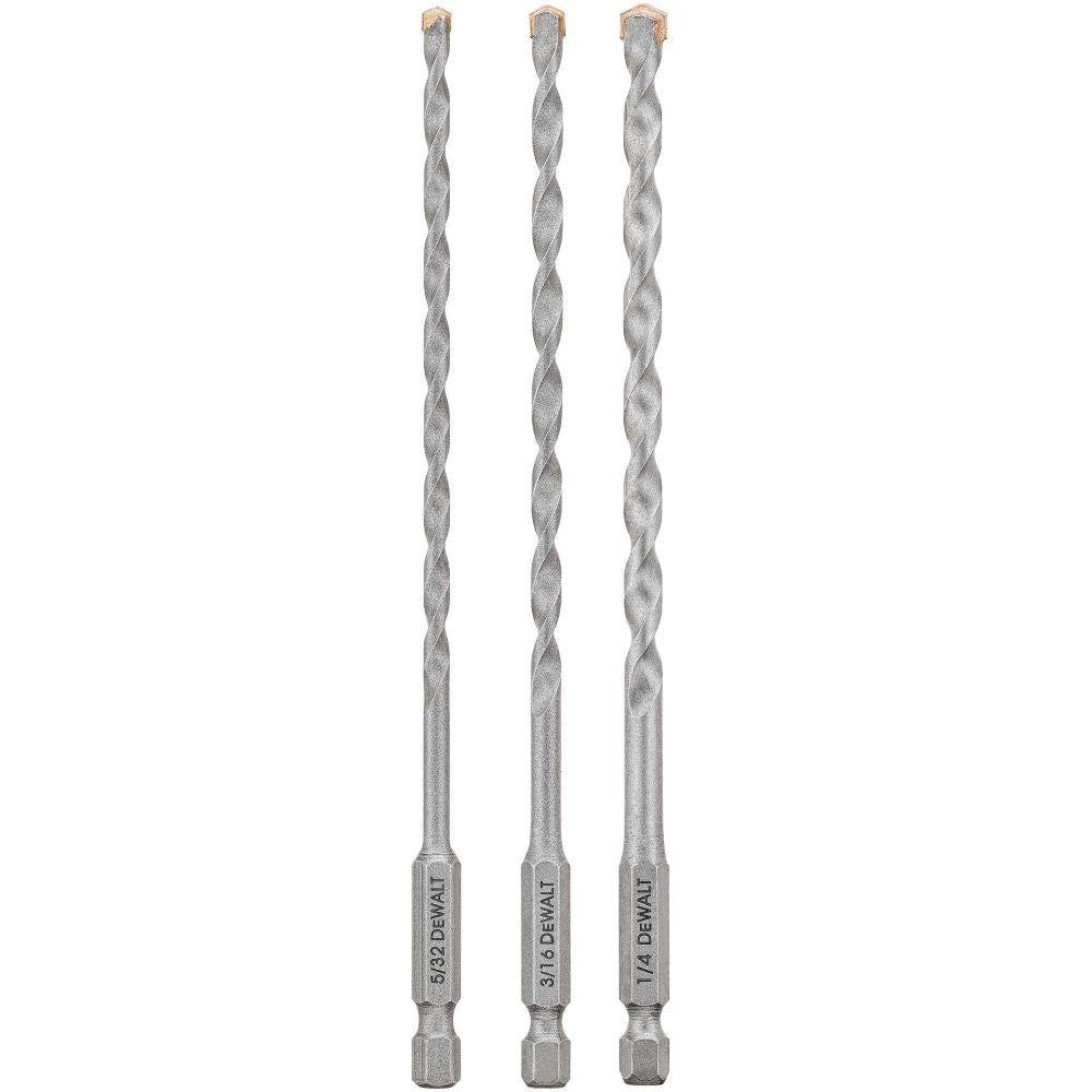 3-Piece Impact Ready Masonry Bit Set DWA5103