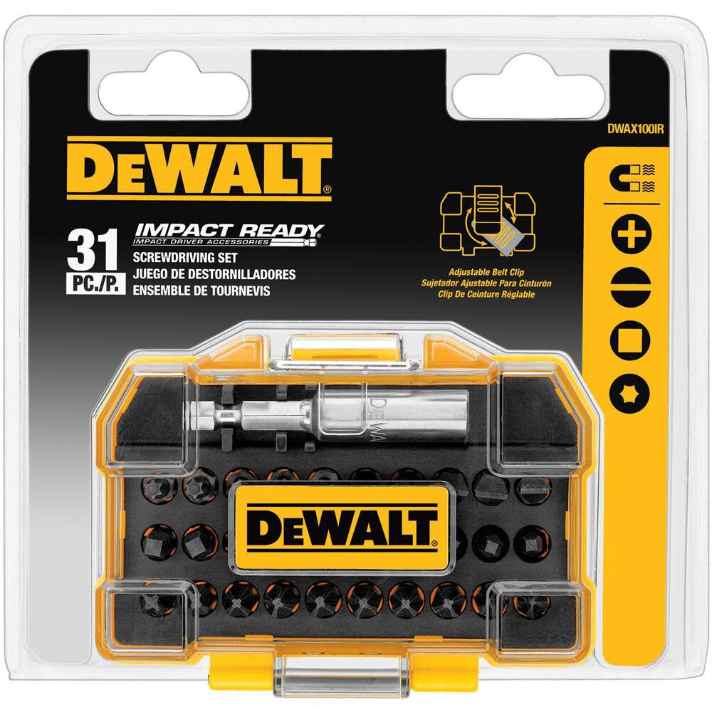 31 pc. Extra Small Tough Case Set DWAX100IR