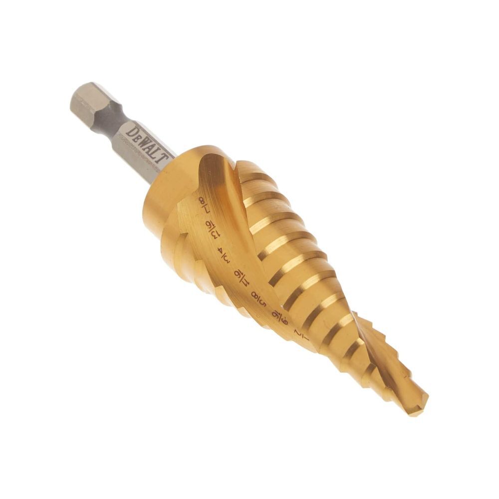 3/16 In. to 7/8 In. Impact Ready Step Drill Bit DWA1786IR