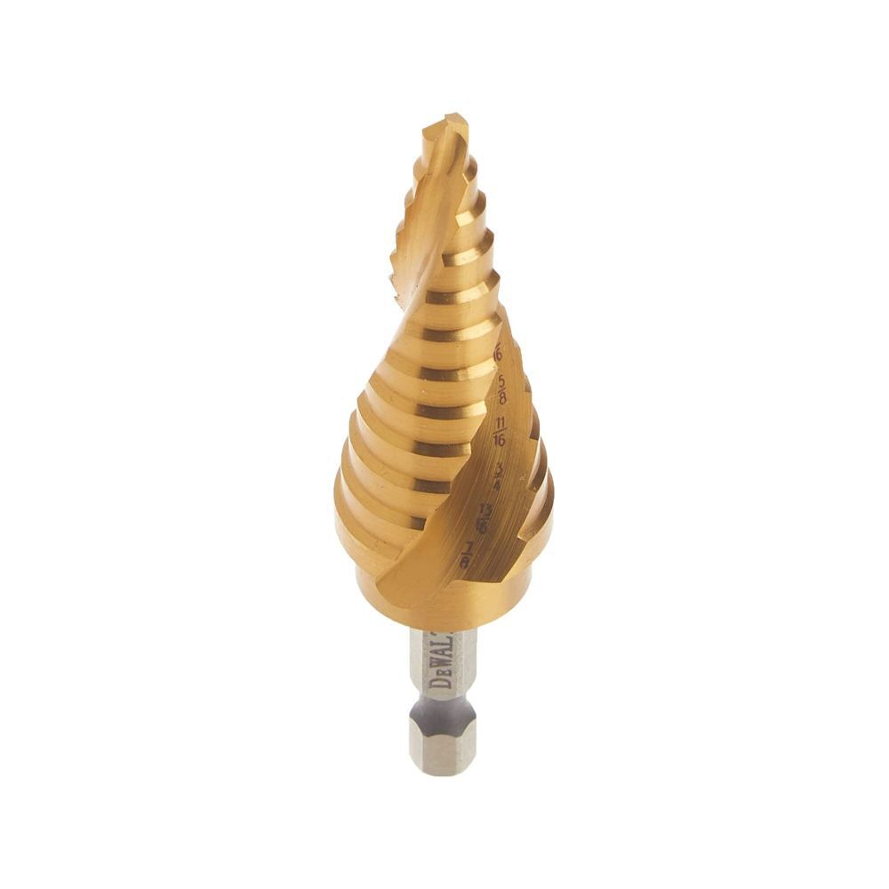 3/16 In. to 7/8 In. Impact Ready Step Drill Bit DWA1786IR