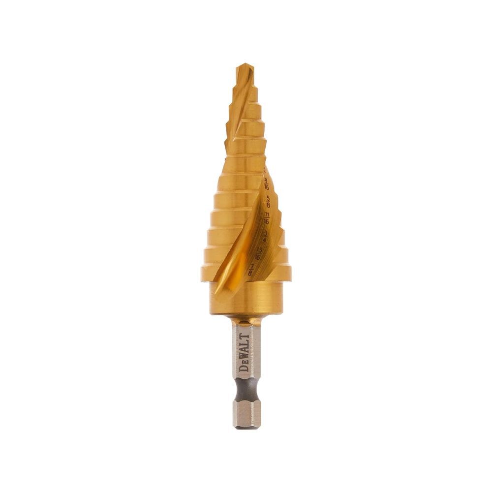 3/16 In. to 7/8 In. Impact Ready Step Drill Bit DWA1786IR