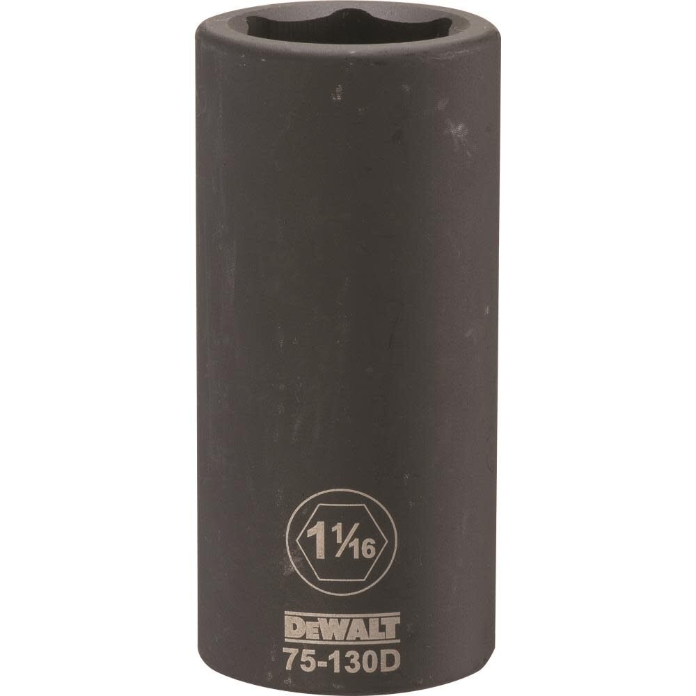 3/4 Drive X 1-1/16 6PT Deep Impact Socket DWMT75130OSP