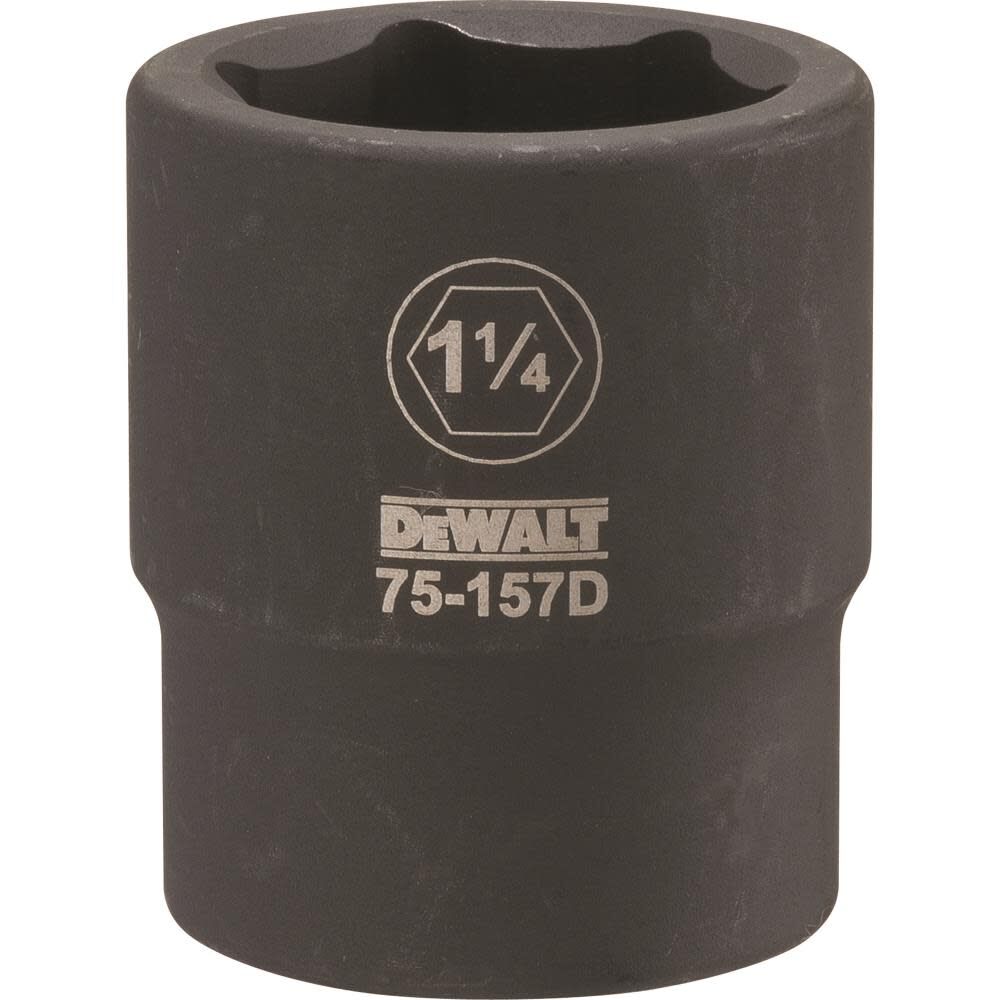 3/4 Drive X 1-1/4 6PT Standard Impact Socket DWMT75157OSP