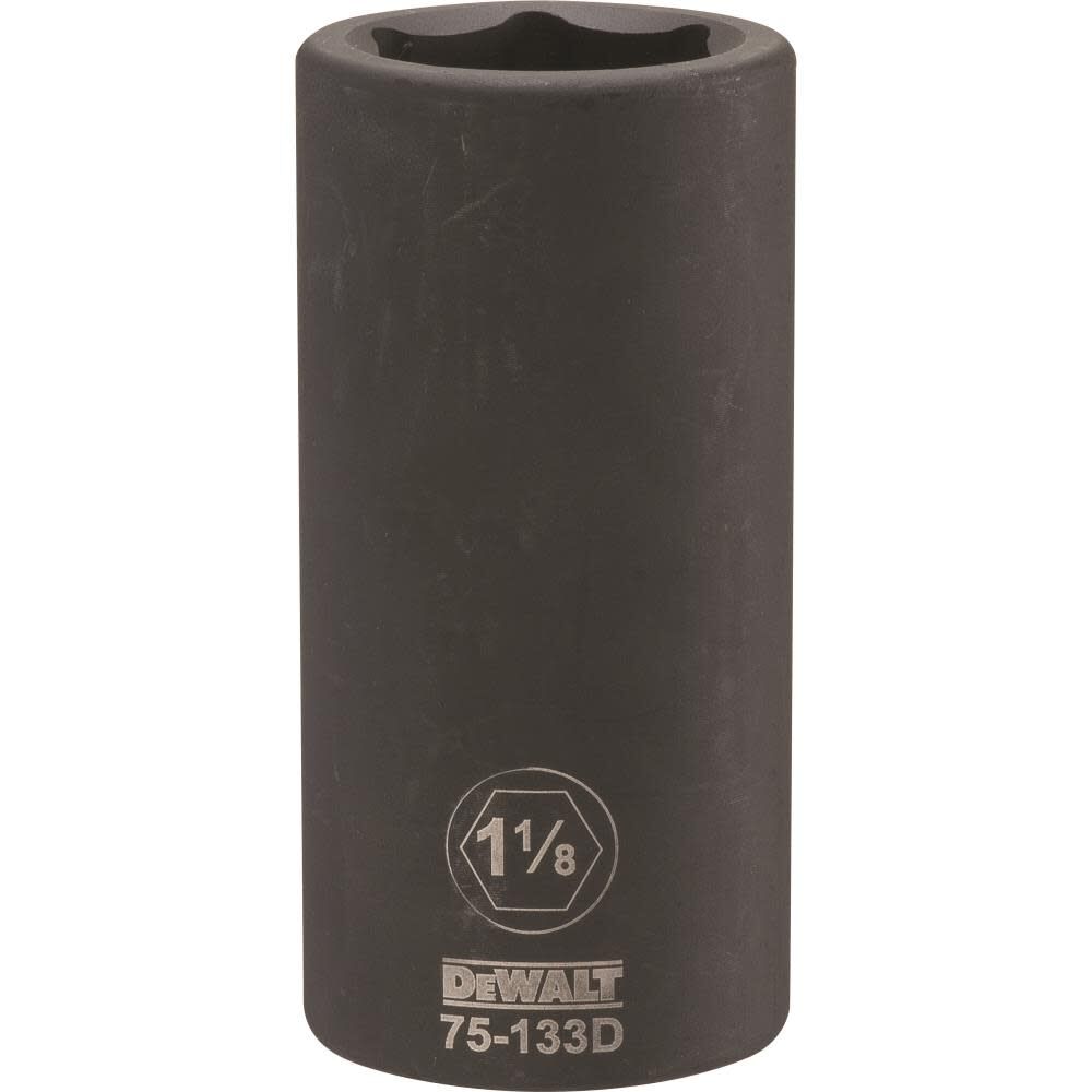 3/4 Drive X 1-1/8 6PT Deep Impact Socket DWMT75133OSP