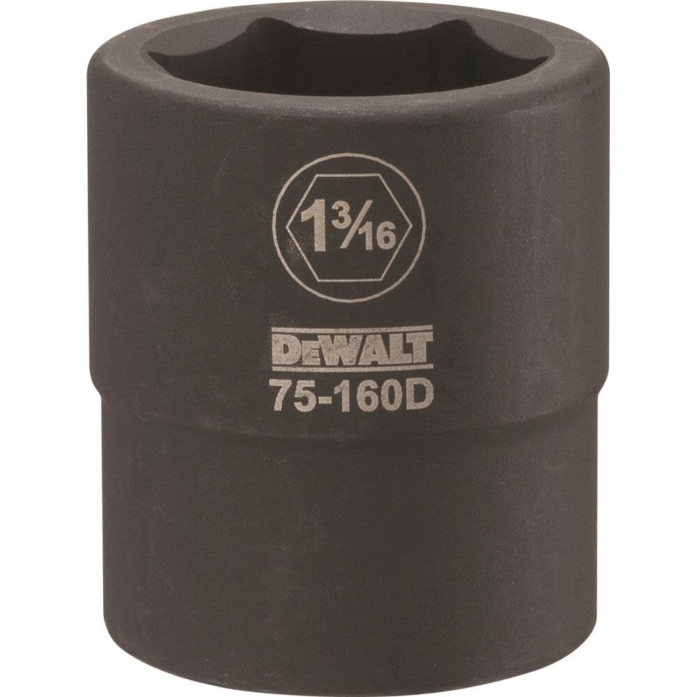 3/4 Drive X 1-3/16 6PT Impact Socket DWMT75160OSP