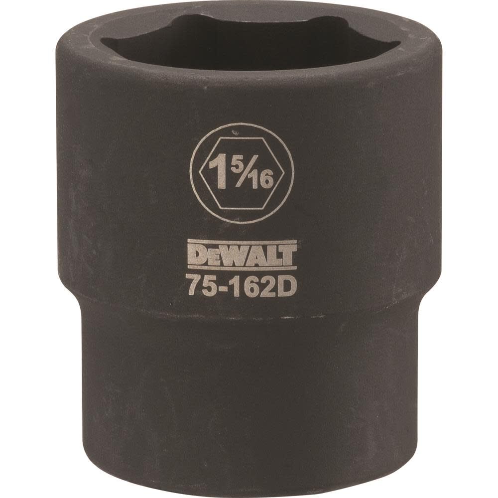 3/4 Drive X 1-5/16 6PT Standard Impact Socket DWMT75162OSP