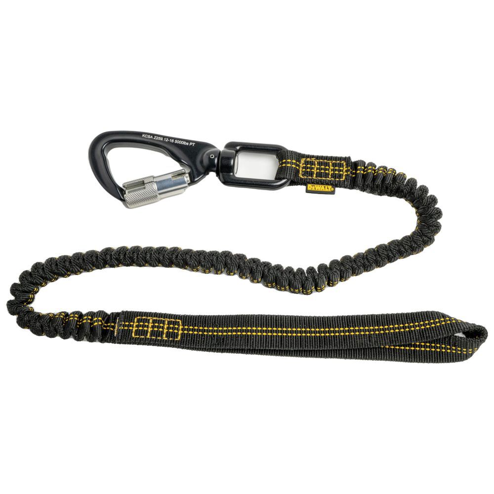 35 Lbs 37 in Polyester & Aluminum Single Leg Tool Lanyard DXDP720500