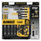 35PC Impact Ready Screwdriving Set DWA2T35IR