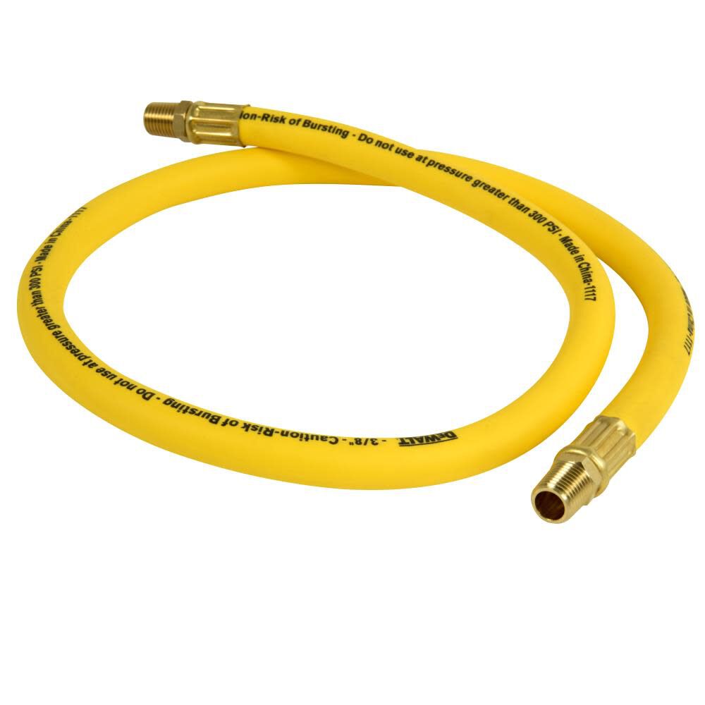 3/8 in. x 3 ft. Premium Hybrid Whip Air Hose DXCM012-0208