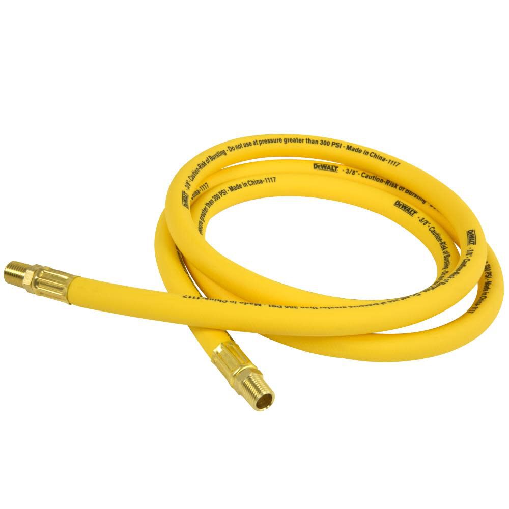 3/8 in. x 6 ft. Premium Hybrid Lead-in Air Hose DXCM012-0209