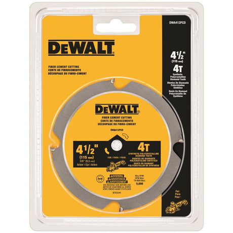 4-1/2 In. 4T PCD Saw Blade DWA412PCD