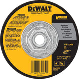 4-1/2 In x 1/ 4 In x 5/ 8 In-11 Aluminum Grinding Wheel DW8405