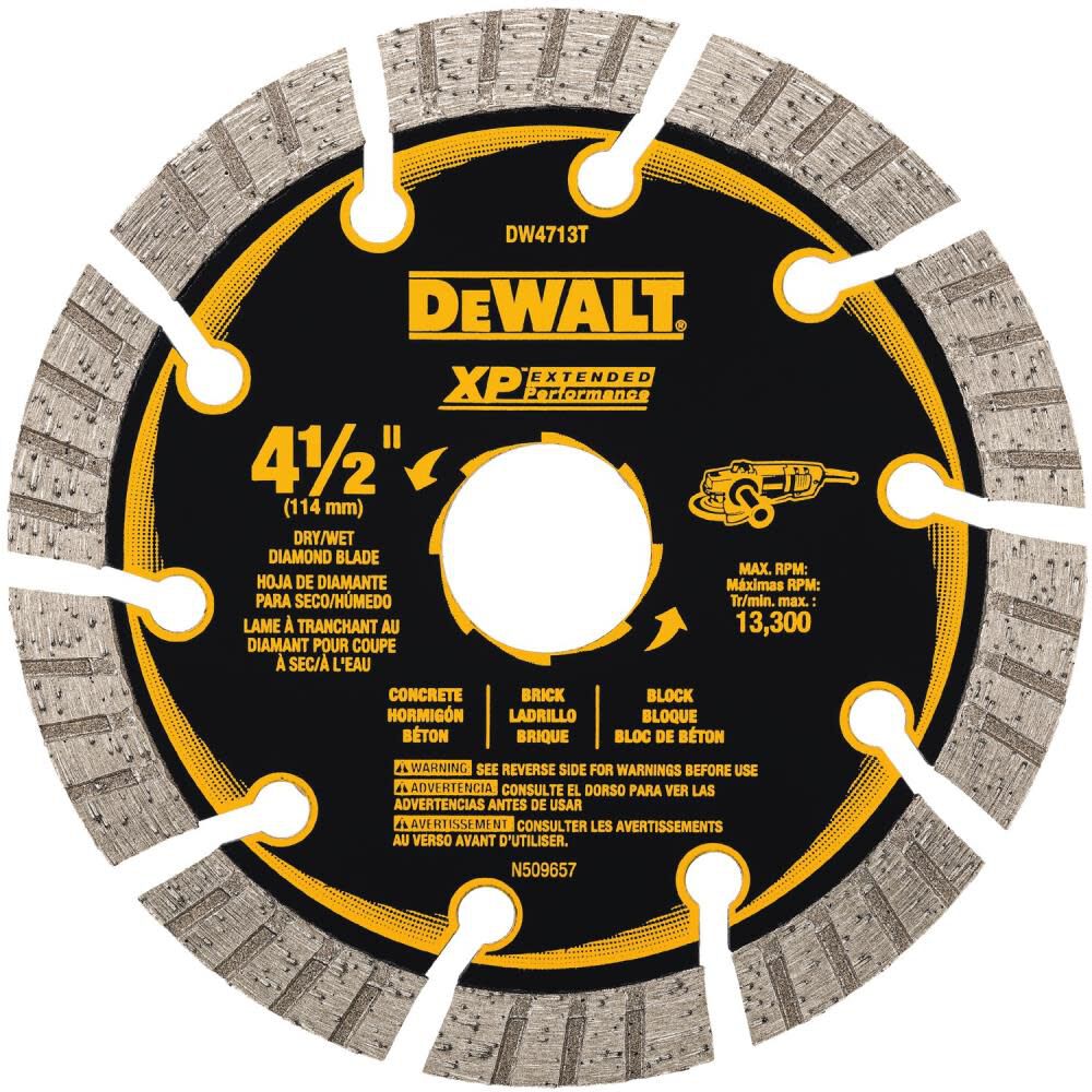 4-1/2IN SEGMENTED XP ALL PURPOSE DW4713T