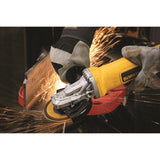 4 1/2in to 5in Flathead Paddle Switch Small Angle Grinder with No Lock-On DWE4120FN