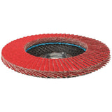 4 1/2in X 5/8in 11 SG80 T29 Ceramic Flap Disc DWA8282H