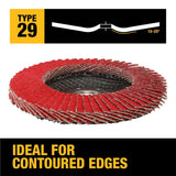 ELITE Flap Discs 4.5-in Ceramic 40-Grit Flap Disc DWA8280