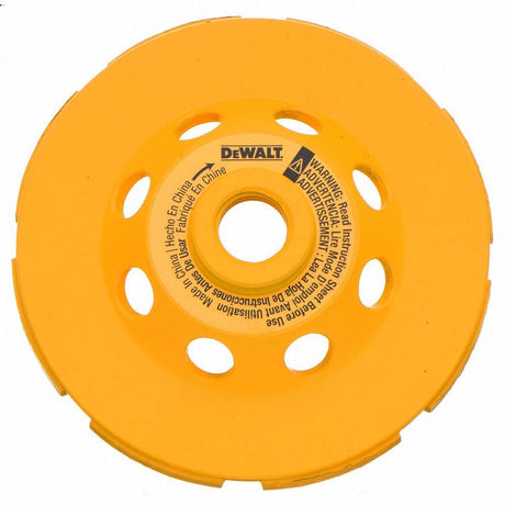 4 In. Double Row Diamond Cup Grinding Wheel DW4772