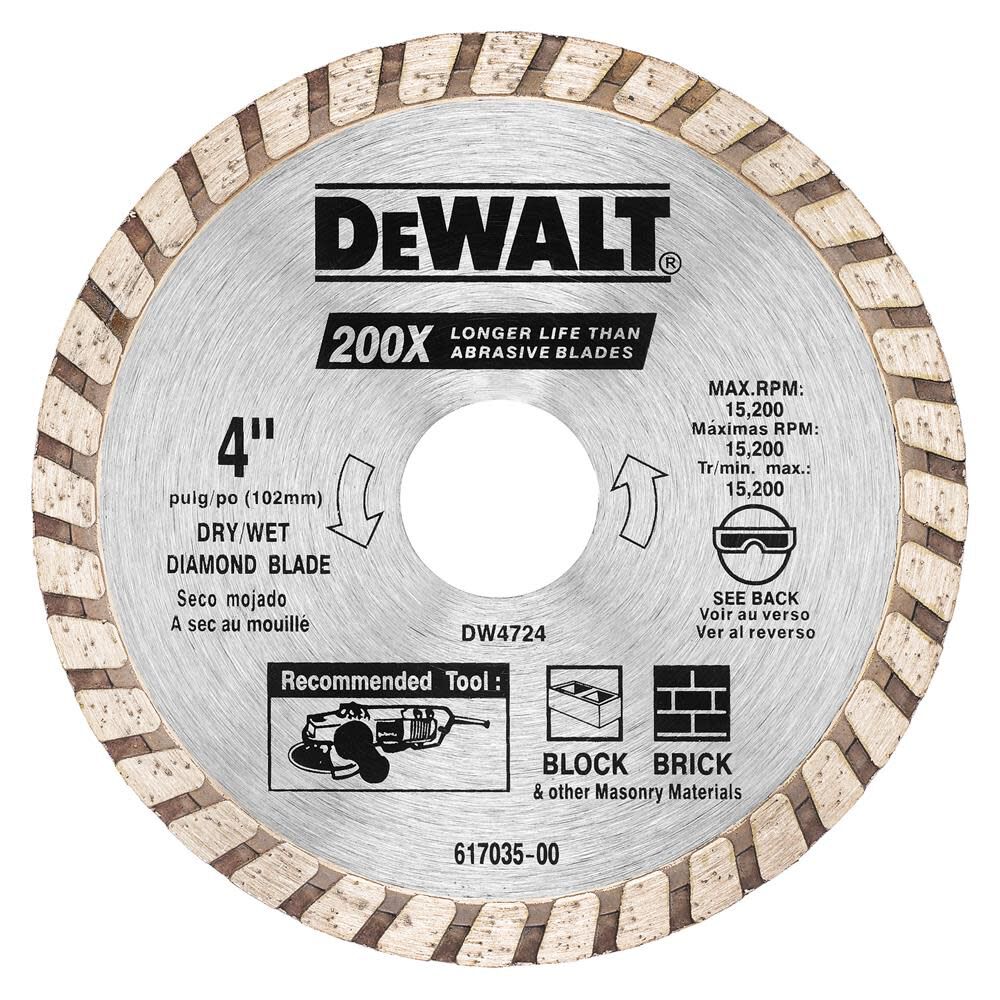 4-in Diamond Grinding Wheel DW4724