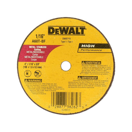 4 In. x 1/16 In. x 3/8 In. A60T Long Life Wheel DW8719