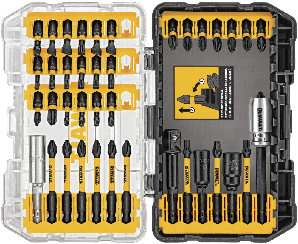 Impact Ready FlexTorq Screwdriver Bit Set (40-Piece) DWA2T40IR