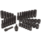 42 Piece 3/8 in Drive Combination Impact Socket Set - 6 Point DWMT19248